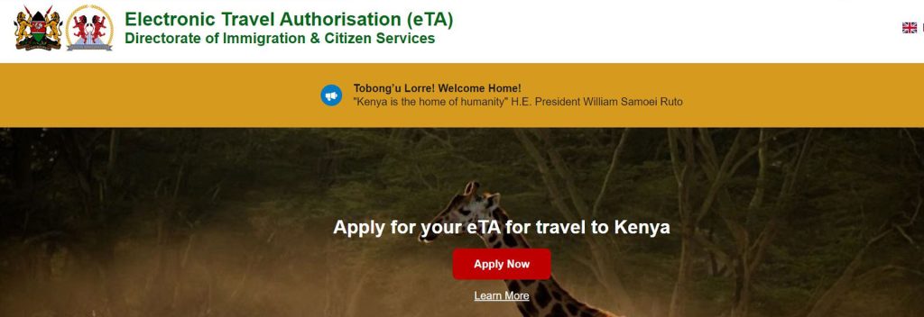 Viza za Keniju (ETA) Kako Aplicirati i Koliko se čeka?